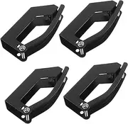 SWOOMEY 4Pcs Roof Rack Mounting Brackets for Car Luggage and Cargo Carrier Easy Installation High Compatibility Versatile Roof Clips for Travel and Camping Gear