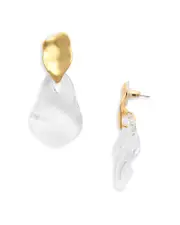 Alexis Bittar Liquid Lucite Wafer Earrings