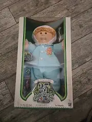 Cabbage Patch Kid Doll 25th Anniversary Landon Milburn Blue 2008