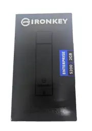IronKey ENTERPRISE S200 - USB Encrypted Flash Drive - 2 GB