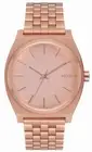 NIXON A045-897 Time Teller Men's Rose Gold Stainless Steel Watch 100m WR