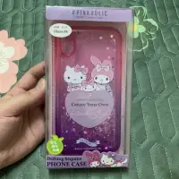 在飛比找蝦皮購物優惠-IPHONE XR Pinkholic閃亮流沙水鑽