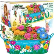 Light Up Unicorn Terrarium Kit - Grow Plant, Castle, Paint Set, Crystal Rock, Fa