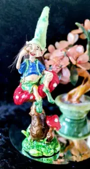 Faerie Statue. Brownie Statue. Fairy