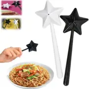 Wand salt and pepper shakers,Magic wand 2 pcs black+white