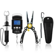 Fishing Tool Kit, Fishing Pliers, Fish Lip Gripper, Fishing Scale, Fish Grip ...