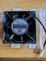 Avantco Seada SA1238A1 PBL Axial Evaporator Fan 110/120V 50/60Hz 0.34A 120mm