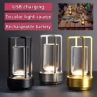 LED Table Lamp Cordless Touch Desk Lamps Rechargeable Bedside Bars Light
