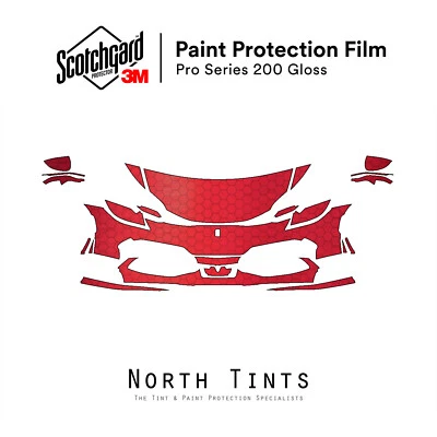 PreCut 3M PRO Series Paint Protection Film PPF for Ferrari 286 GTB 2022-2024
