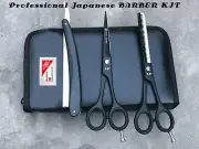 6" Professional Salon Hair Cutting Scissors Thinner Barber Shears Razor Kit
