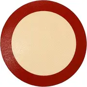 [CATIEBYE] Silicone Non Stick Microwave Oven Mat Heat Resistant Baking Mat for Easy Cleaning Multi Purpose Use BBQ Pot Holder