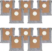 10 Pack Replacement Dust Bags for Eufy Clean G35+, G40+, G40 Hybrid+ Robot Auto-Empty Station, Vacuum Automatic Airclean Dirt Disposal Bags Accessory