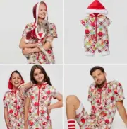 XMAS PETER ALEXANDER LADIES SIZE 3 + ONE PIECE RRP $129 BNWT CHRISTMA