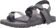 SIZE 11 Chaco Sandals Mens Lowdown 2 Mens Gray Toe Loop New Sandalias hombre