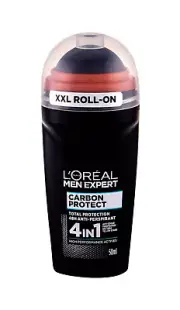 L'OREAL MEN EXPERT CARBON PROTECT 4in1 XXL Roll On 48h Anti-Perspirant Deodorant