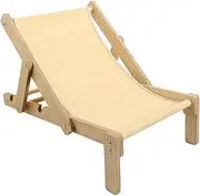 Fenteer Cat Hammock Bed Cat Lounge Resistant Adjustable Floor Standing Resting Modern