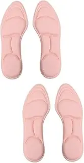 Baluue Pcs Shock-absorbing d Sponge Insoles Breathable Absorption Pad for Long Hours Standing