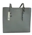 NWT Marc Jacobs The Grind Large Leather Tote Bag Grey $425