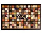 Marble Dining Table Top with Stylish Look Gemstone Inlay Work Living Room Table