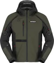 Spidi Mission-V, textile jacket H2Out , color: Dark Green/Black , size: XL