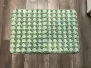 HOTBALZER Plush Bathroom Rug 16”x24” - Green - NIP