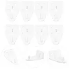Blind Hold Down Brackets Plastic Vertical Blinds Hooks Curtains