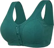 [Generic] Japanese Lingerie Extra-Elastic Bra Closure Trim Lace Breathable Front Sports Adjustable Women's Lingerie for Women Underwire