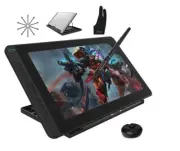 Kamvas 13 Drawing Tablet Creative Pan Display GS1331 Huion Black Cosmo