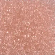 Transparent Light Tea Rose Miyuki Seed Beads 8/0 (8-9155-TB)
