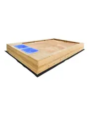 [Lifespan Kids] Mighty Rectangular Sandpit in Brown