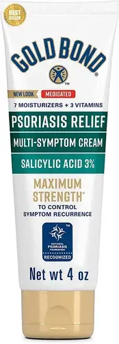 Ultimate Psoriasis Relief Cream 4oz Salicylic Acid Soothes Itching Scaling Skin