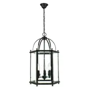 Country Medium 3 Light Lantern, Bronze