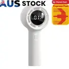 Portable Handheld Turbo Fan Bladeless Handheld Fan 3 Speeds 2000mAh for Camping