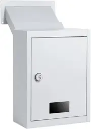 Through the Wall Drop Box with Combination Lock, 16.5" X 12.5" X 6" Adjustable C