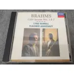 BRAHMS CELLO SONATAS NO.1&2 HARRELL/ASHKENAZY 國際中文版