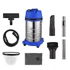 HG (US Standard)30L Wet & Dry Vacuum Cleaner 1600W 18Kpa Suction Power Push Butt