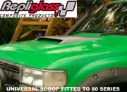 BONNET SCOOP AIR INTAKE suitable for 80 series 4x4
