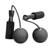 1 Pair Ropeless Skipping Bearing Weighted Cordless Jump Rope Skipping Rope