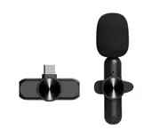 Wireless Lavalier Microphone Portable Mini Mic Noise Reduction Audio Video Recording For Android Gaming Live Broadcast - TYPE C