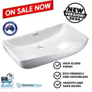 Cefito Ceramic Bathroom Basin Sink Vanity Above Counter Basins Rectangle Bowl