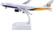 Pre-Built Model Aircraft 27CM for Kuwait Airways B737-900ER 9K-GCC Scale Model Plane 1:400 Diecast Aircraft for Aviation Lovers Miniature Airplane Model