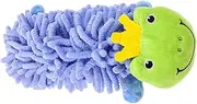 YARNOW Pet Dog Chew Squeaky Plush Frog for Dogs Interactive Teething Safe and Durable for Chewing and Playtime Fun Pet Training Tool