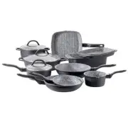 Baccarat STONEX2 10 Piece Ceramic Non Stick Cookware Set
