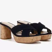 Current season Veronica Beard Dory block heel sandal US size 9.5 NWT