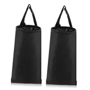 2 PACK Car Trash Bags Car Trash Can Washable Eco-friendly Seat Back Hanging