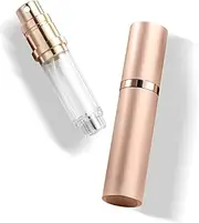 [VVGAOGES] Perfume Atomiser,Portable Refillable Empty Perfume Spray,Mini Perfume Bottles Empty for Travel 5ml (Rose Gold)