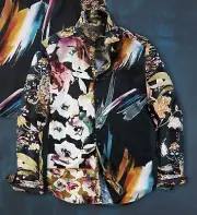 Robert Graham Savoy Abstract Shirt, Large