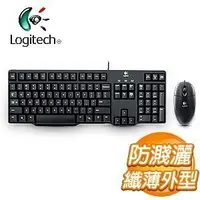 在飛比找Yahoo!奇摩拍賣優惠-【捷修電腦。士林】Logitech 羅技 MK100 有線鍵