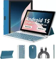 13 Tablet 10 Inch, 12GB RAM+128GB ROM/1TB Expandable Tablet, 2 in 1 Tablets with