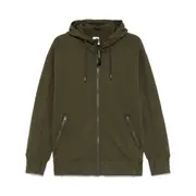 [C.p. Company] C. p. Company Goggles-detail Zip-up Hoodie M GREEN